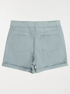Short basique silver blue fille (3-12A)
