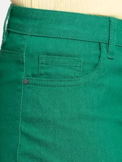 Short basique vert bosphore femme