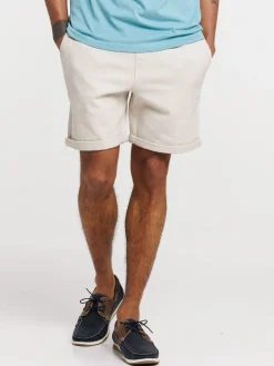 Short beige clair homme
