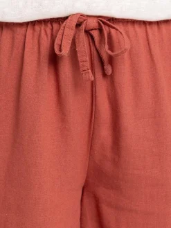 Short coloris marsala femme
