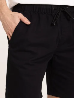 Short coloris noir homme