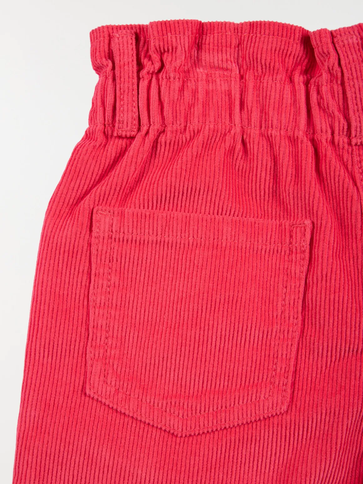 Short coloris tomate fille (3-8A)
