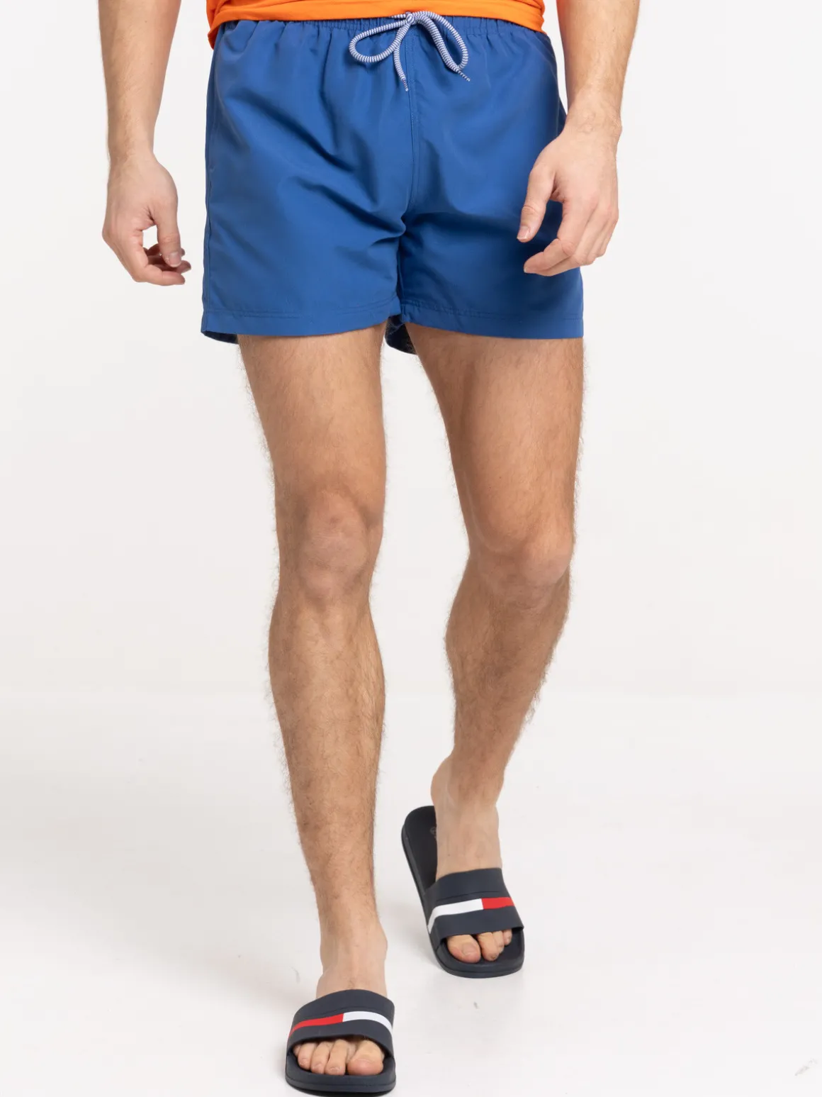 Short de bain bleu franc homme