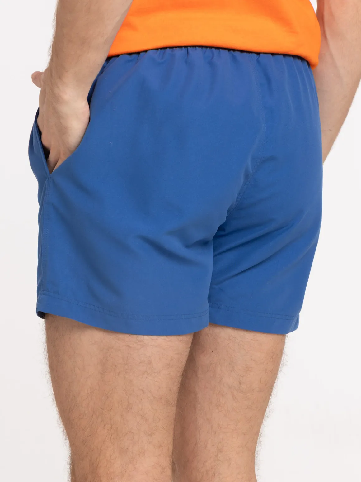 Short de bain bleu franc homme