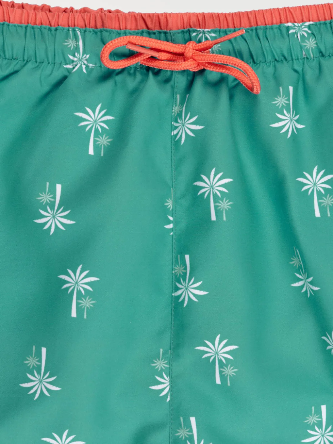 Short de bain palmier homme
