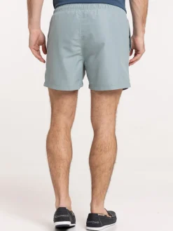 Short de bain silver blue homme