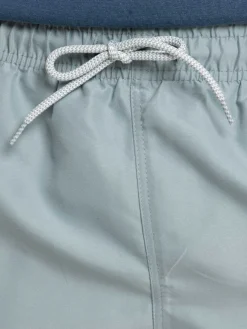 Short de bain silver blue homme