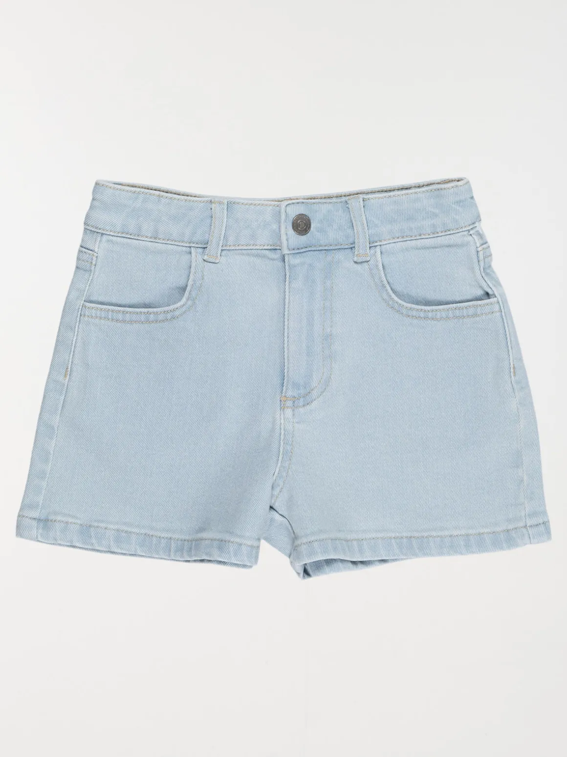 Short en jean bleach denim fille (3-12A)