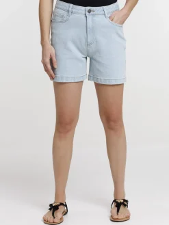 Short en jean femme