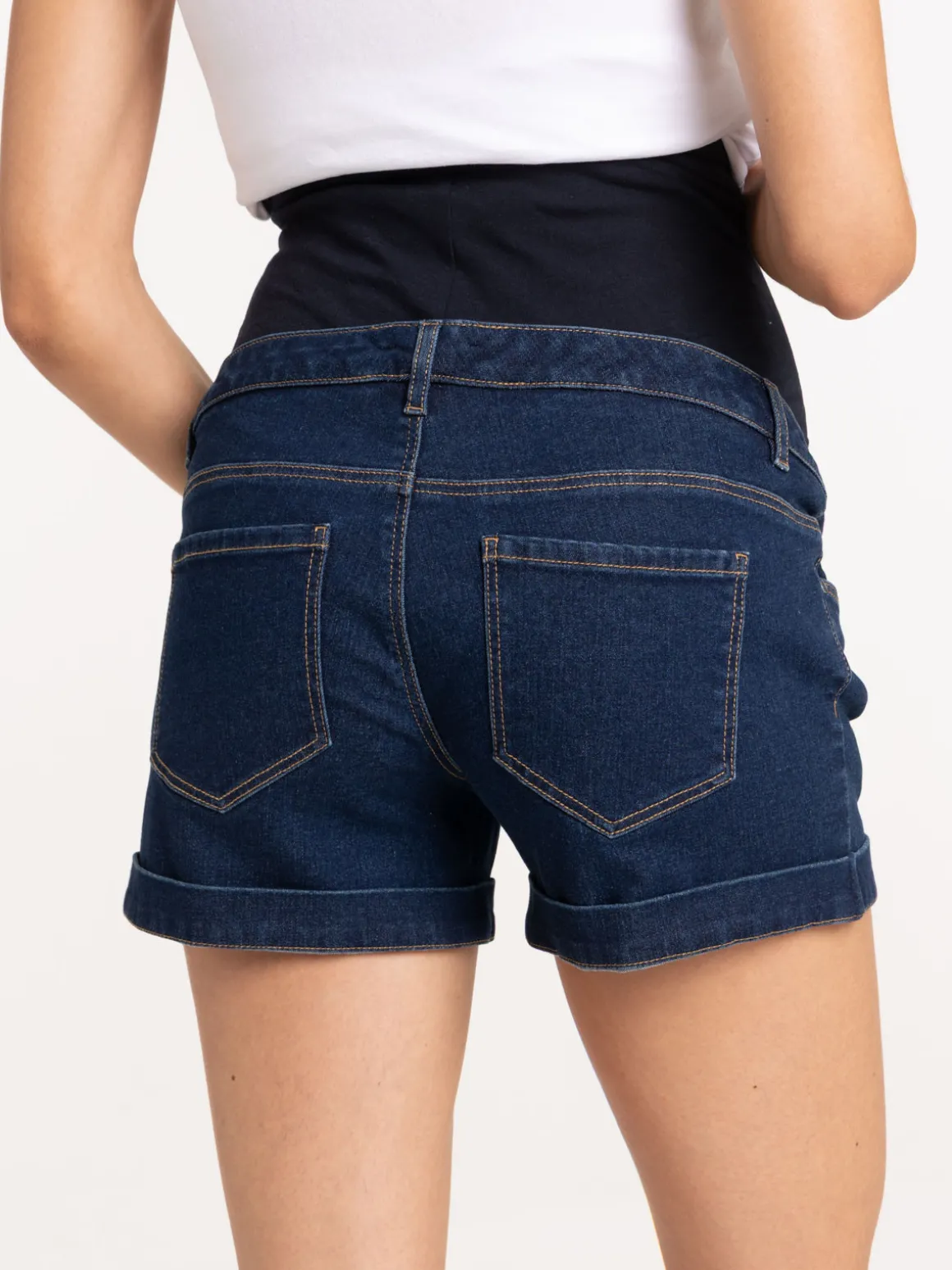 Short en jean maternité brut femme