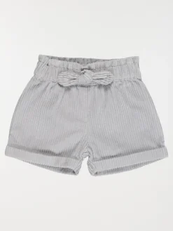 Short fille en velours (3-36M)