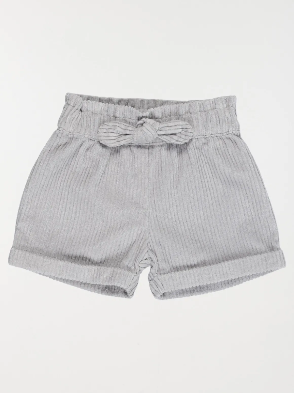 Short fille en velours (3-36M)