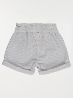Short fille en velours (3-36M)
