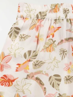 Short fille imprimé fleuri (3-12A)