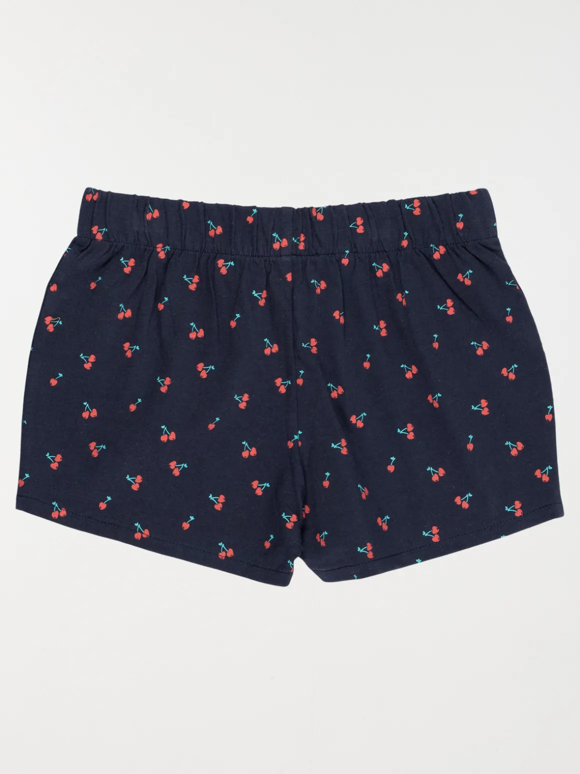 Short imprimé cerise fille (3-12A)
