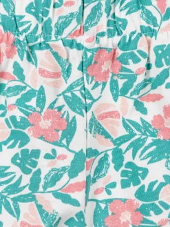 Short imprimé fleuri fille (3-12A)