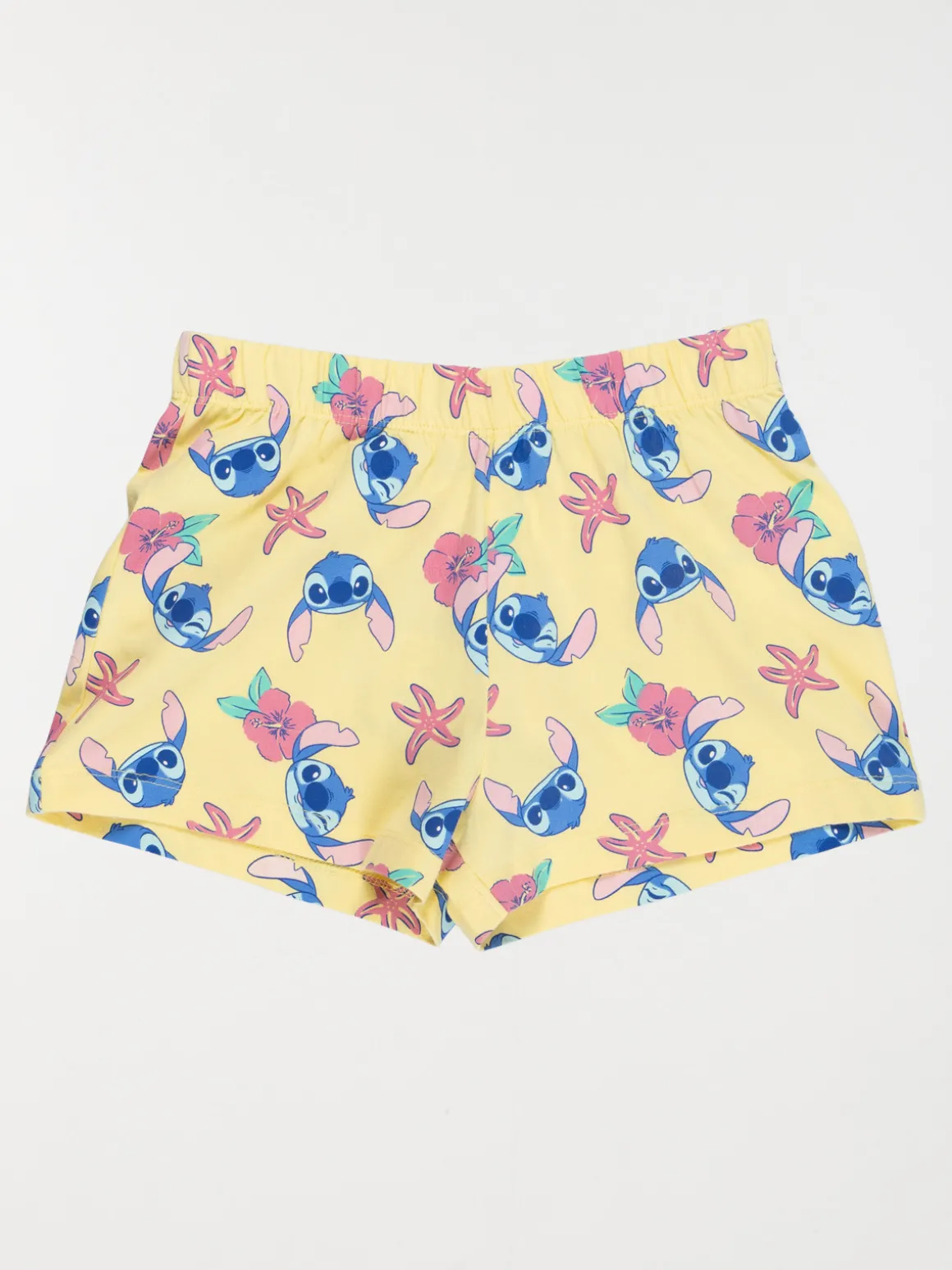 Short imprimé Stitch fille (3-12A)