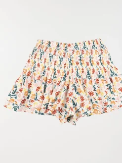 Short imprimé tropical fille (3-12A)
