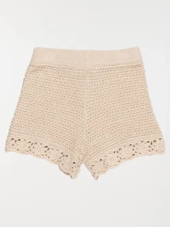 Short maille crochet fille (3-12A)