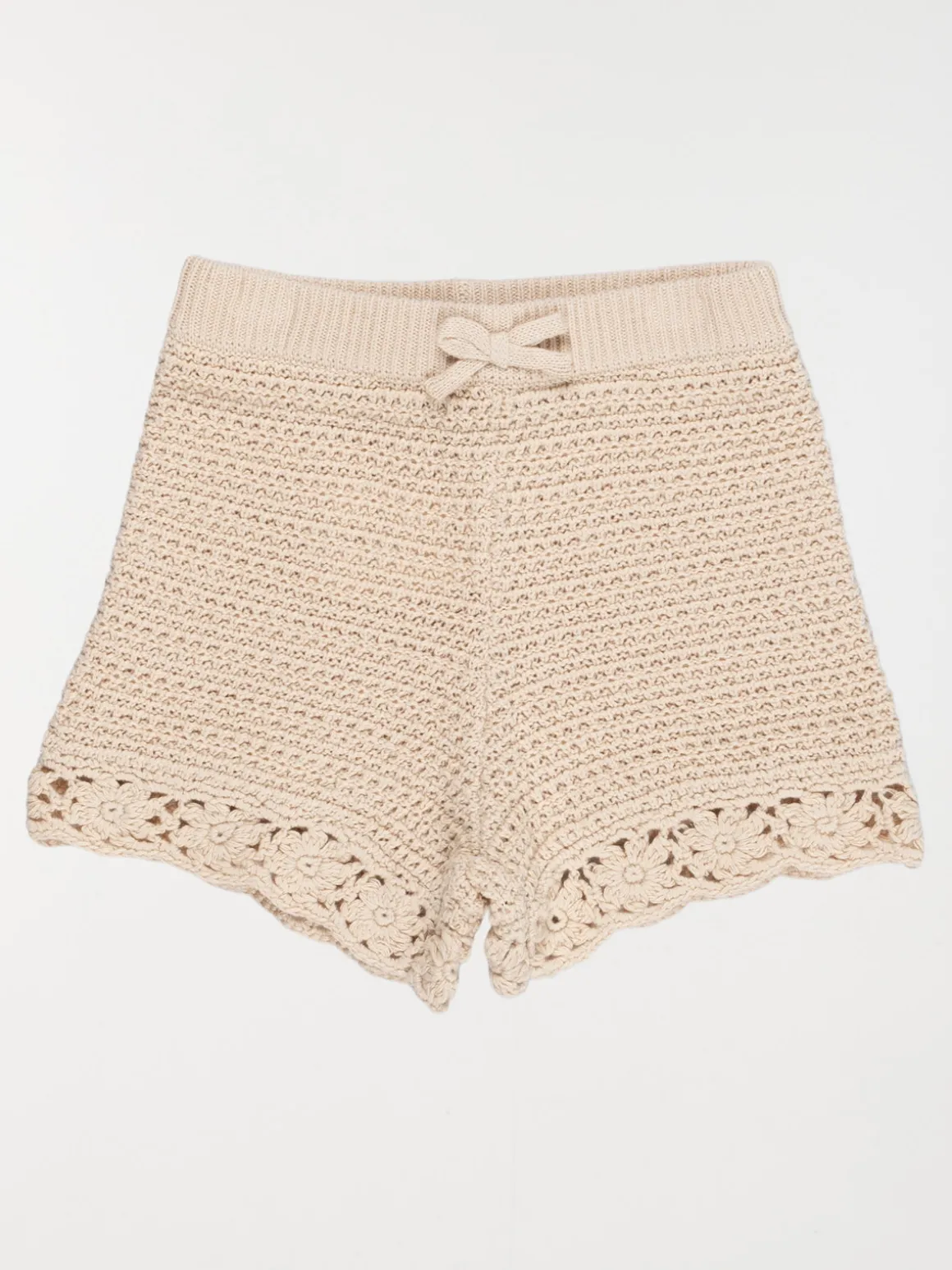 Short maille crochet fille (3-12A)