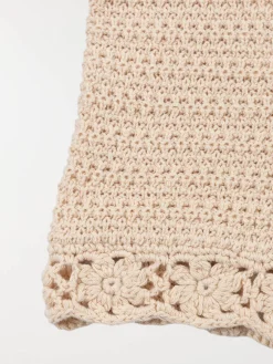 Short maille crochet fille (3-12A)