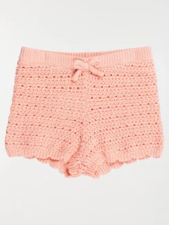 Short maille crochet fille (3-36M)