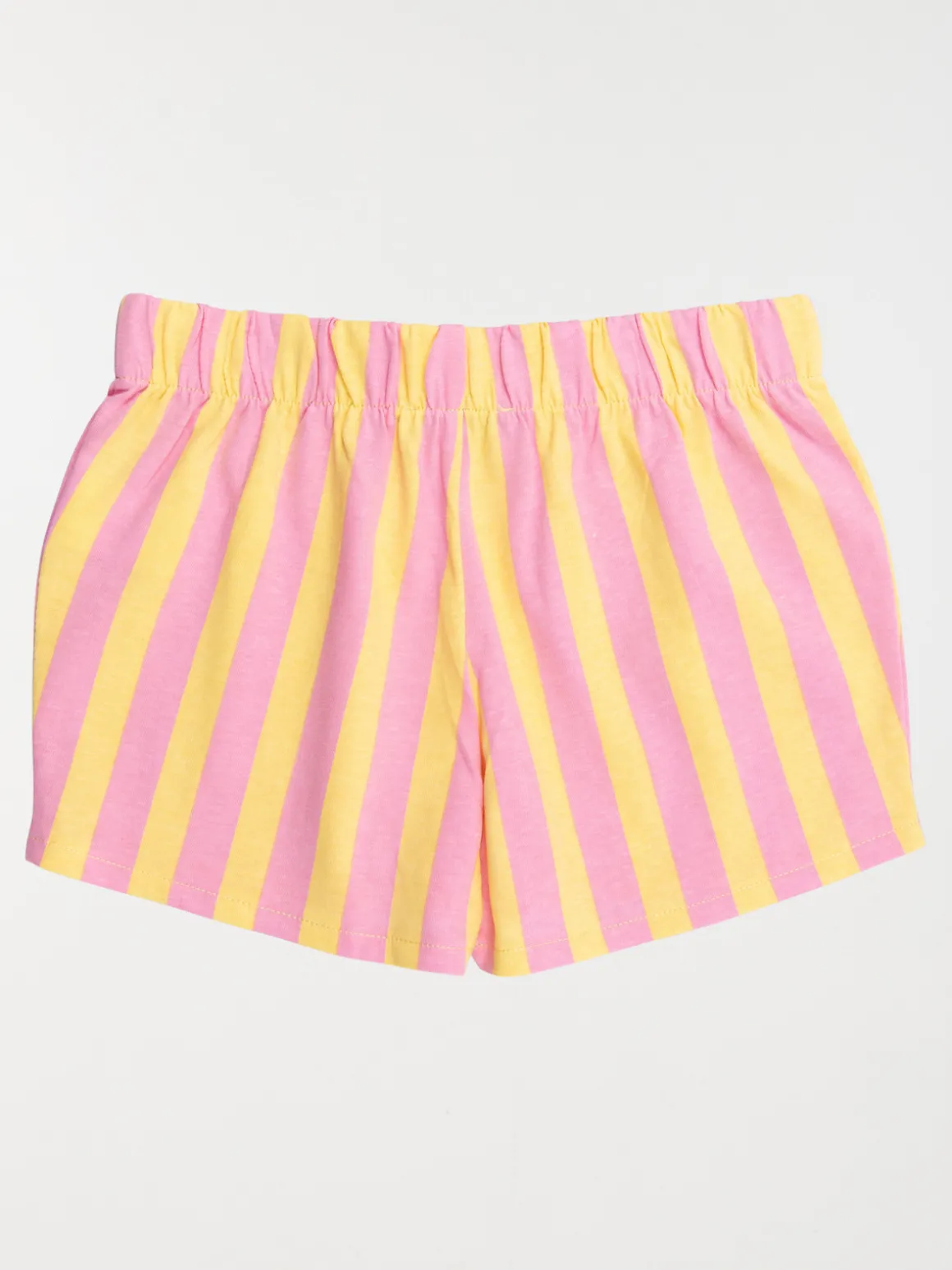 Short rayé barpe à papa fille (3-12A)
