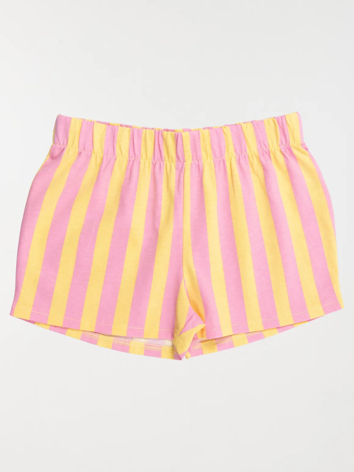 Short rayé barpe à papa fille (3-12A)