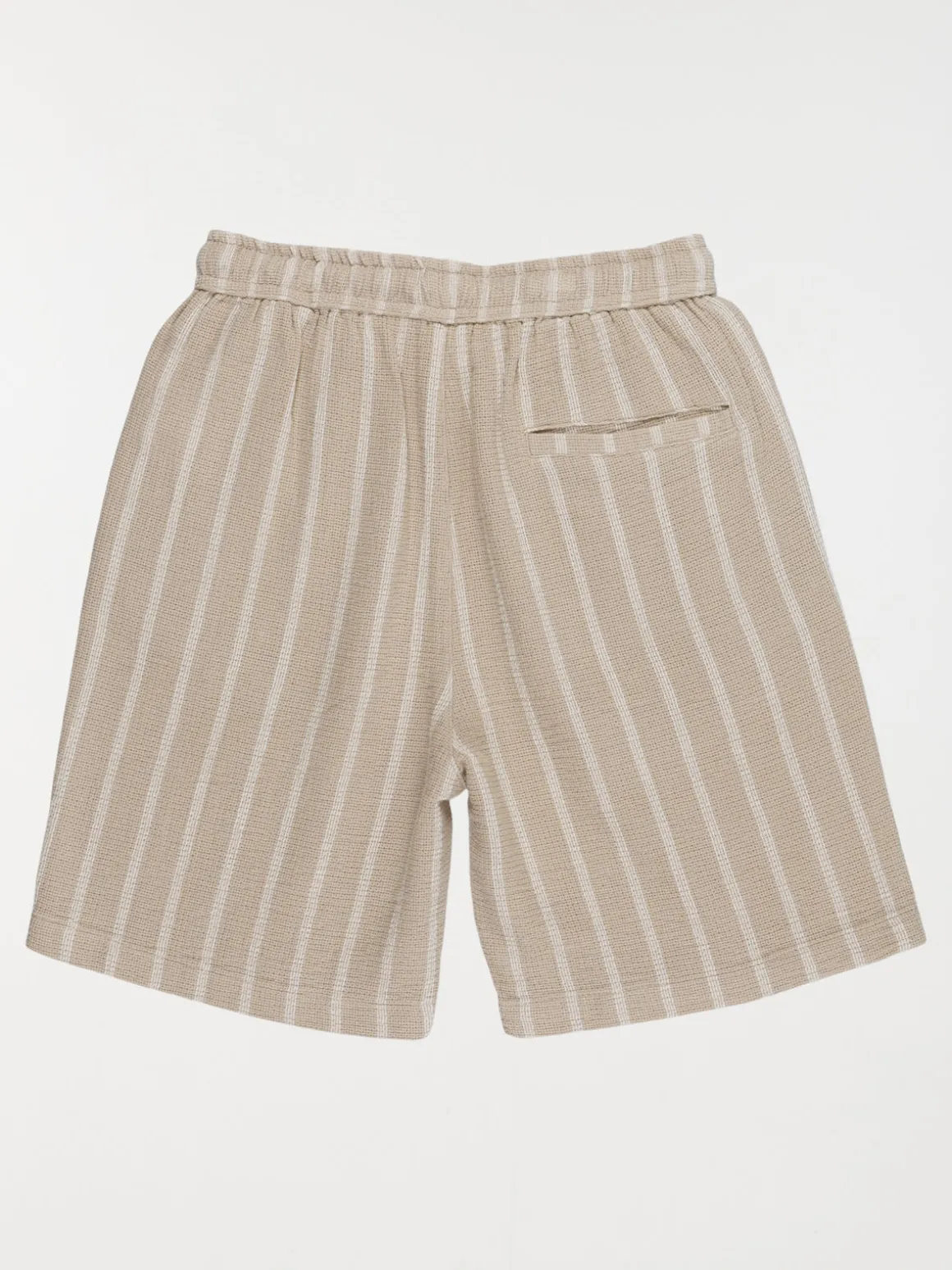 Short rayé coloris sable garçon (XXS-M)