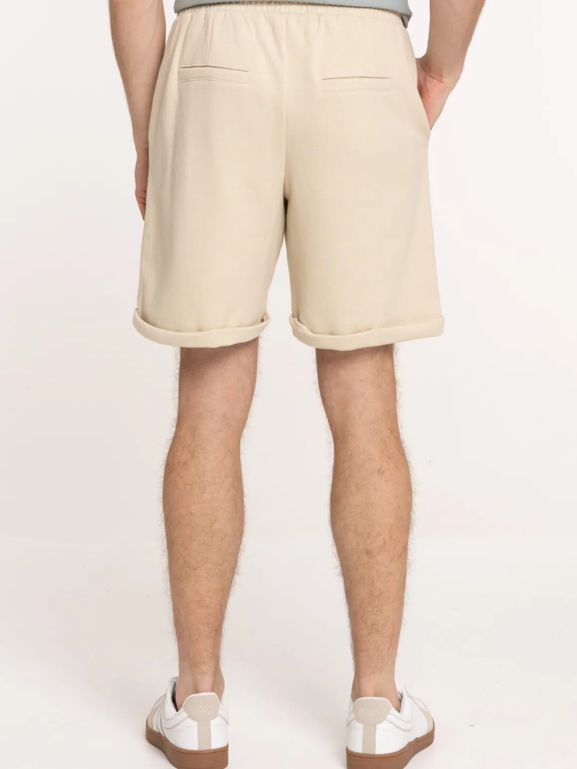 Short taille élastiquée homme
