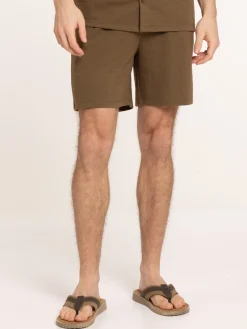 Short taille élastiquée homme