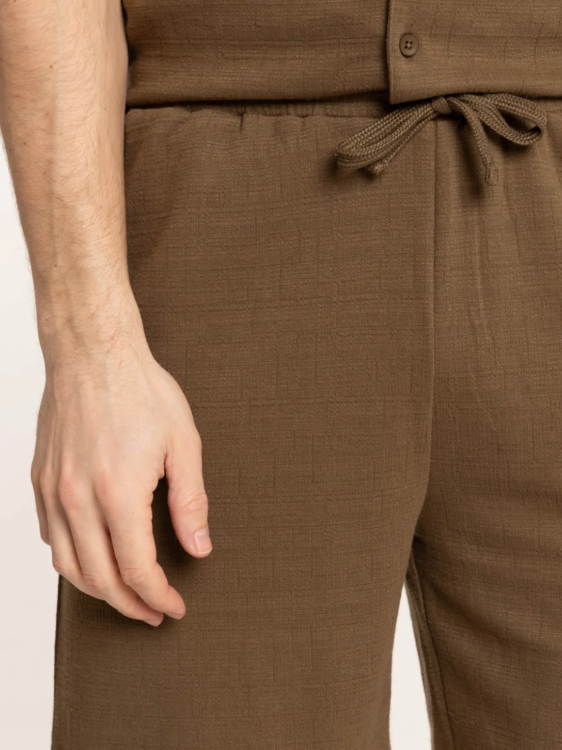 Short taille élastiquée homme