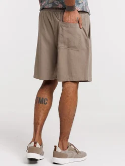 Short tilleul en coton homme