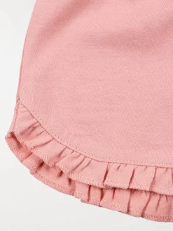 Short uni rose fille (3-36M)