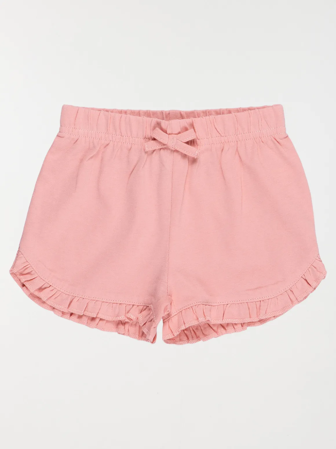Short uni rose fille (3-36M)