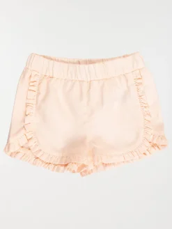 Short unie volanté fille (3-36M)