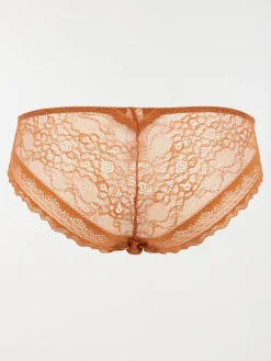 Shorty dentelle caramel femme (36-46)