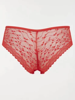 Shorty dentelle et coeur femme (S-XL)
