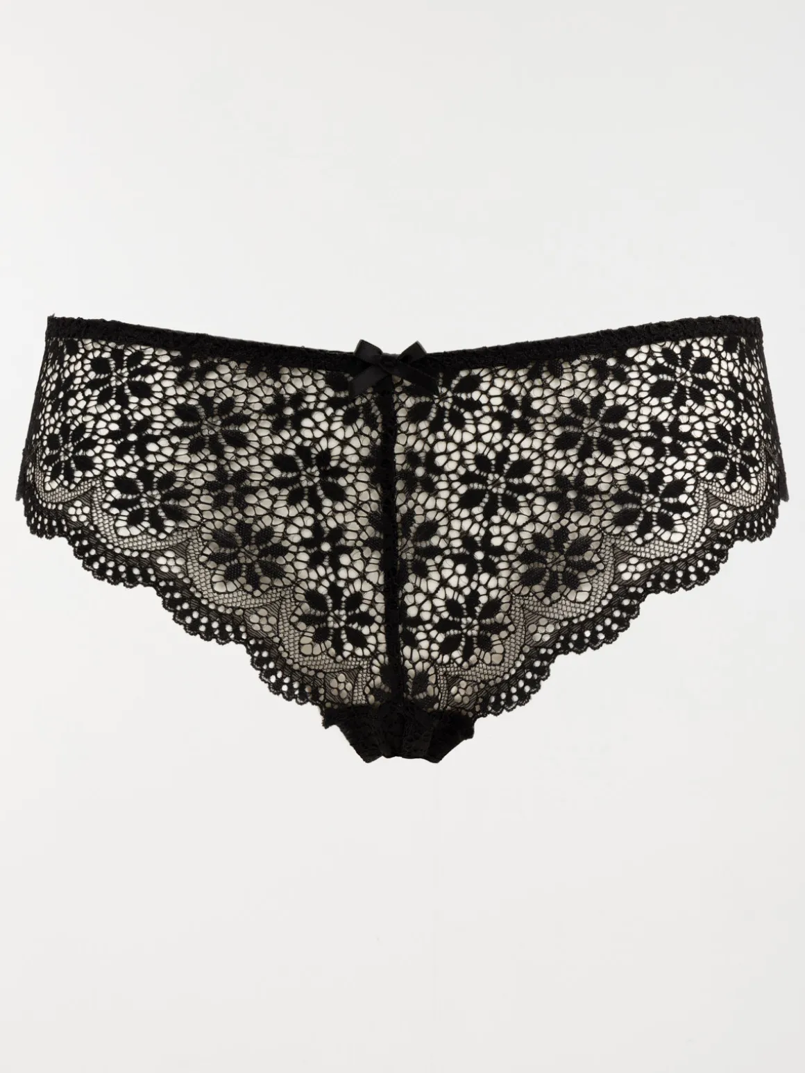 Shorty dentelle noire femme (S-XL)