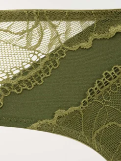 Shorty en dentelle chive femme (S-XL)