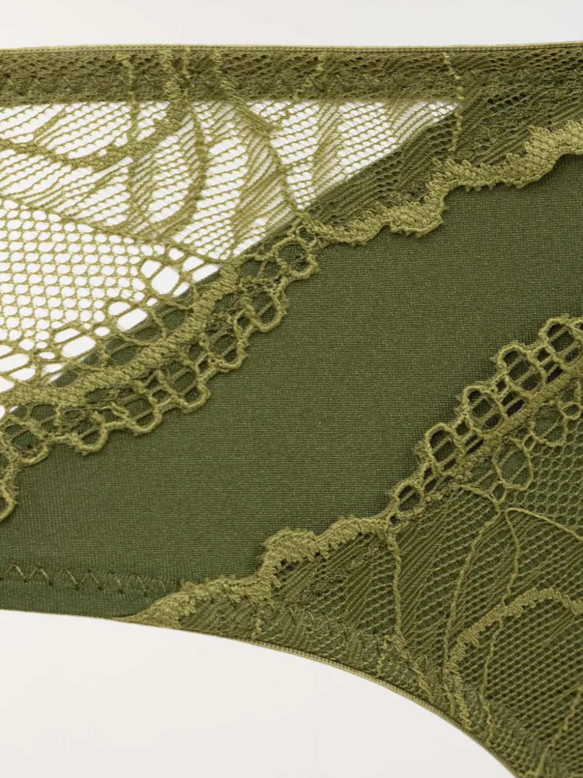Shorty en dentelle chive femme (S-XL)