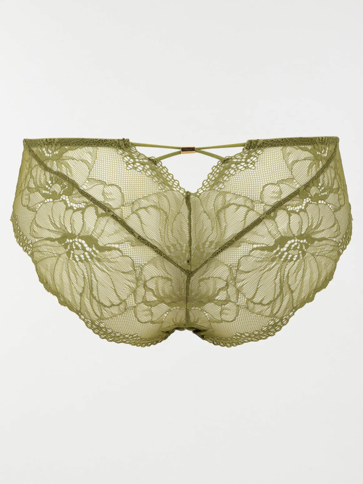 Shorty en dentelle chive femme (S-XL)