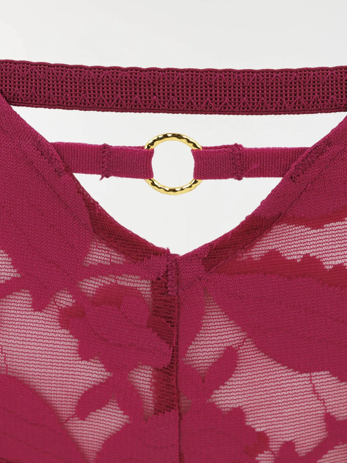 Shorty en dentelle plum femme (S-XL)