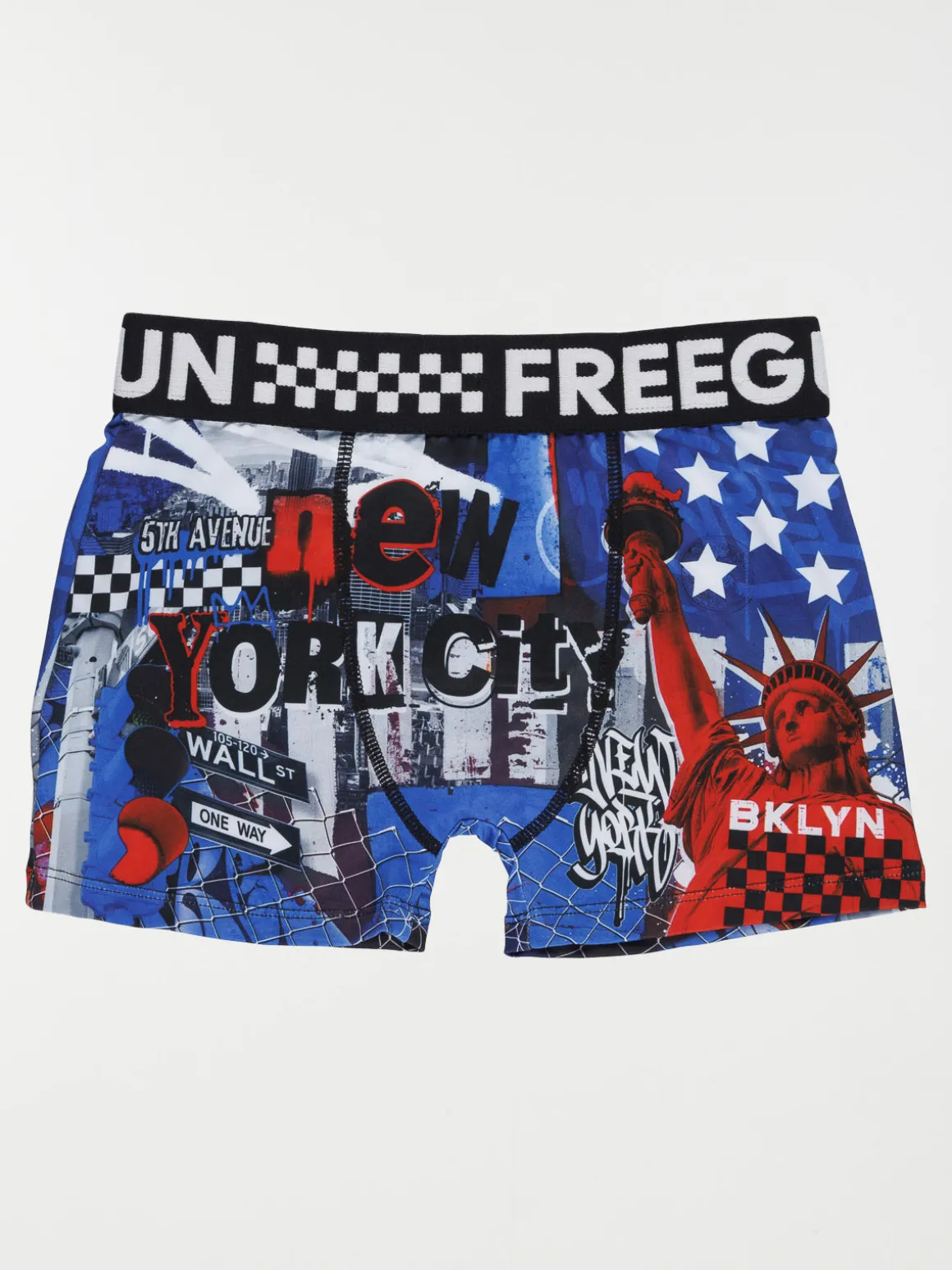Shorty Freegun imprimé USA garçon