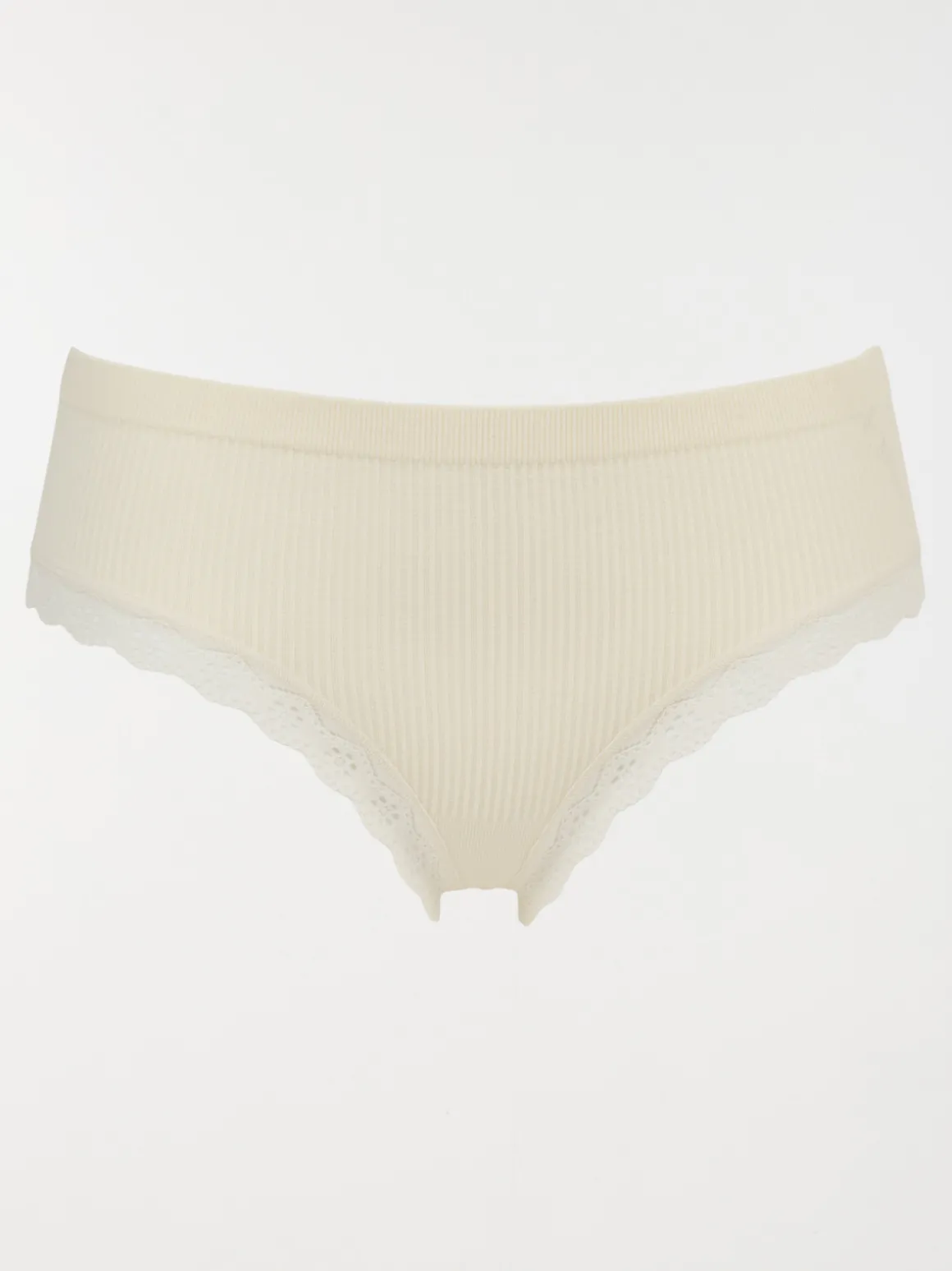 Shorty hipster ivoire femme (S-XL)