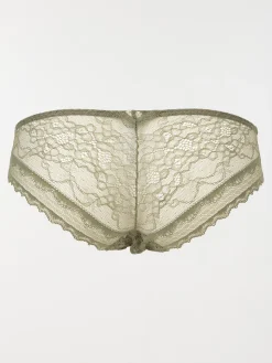 Shorty lichen green femme (36-46)