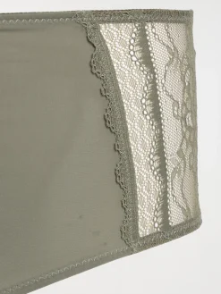 Shorty lichen green grande taille femme
