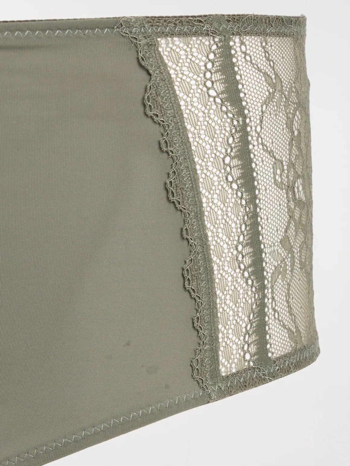 Shorty lichen green grande taille femme