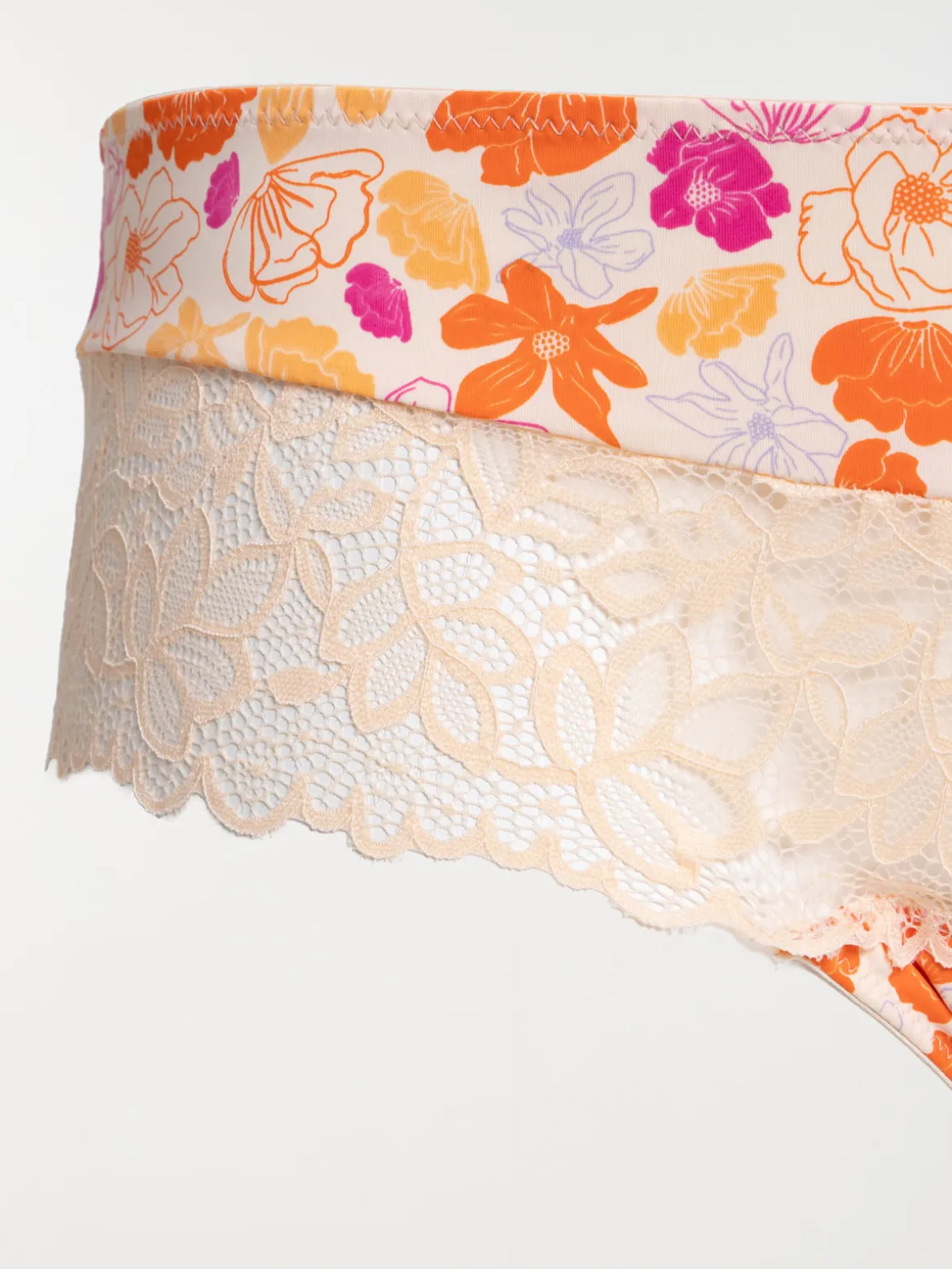 Shorty motif grande taille femme (46-52)