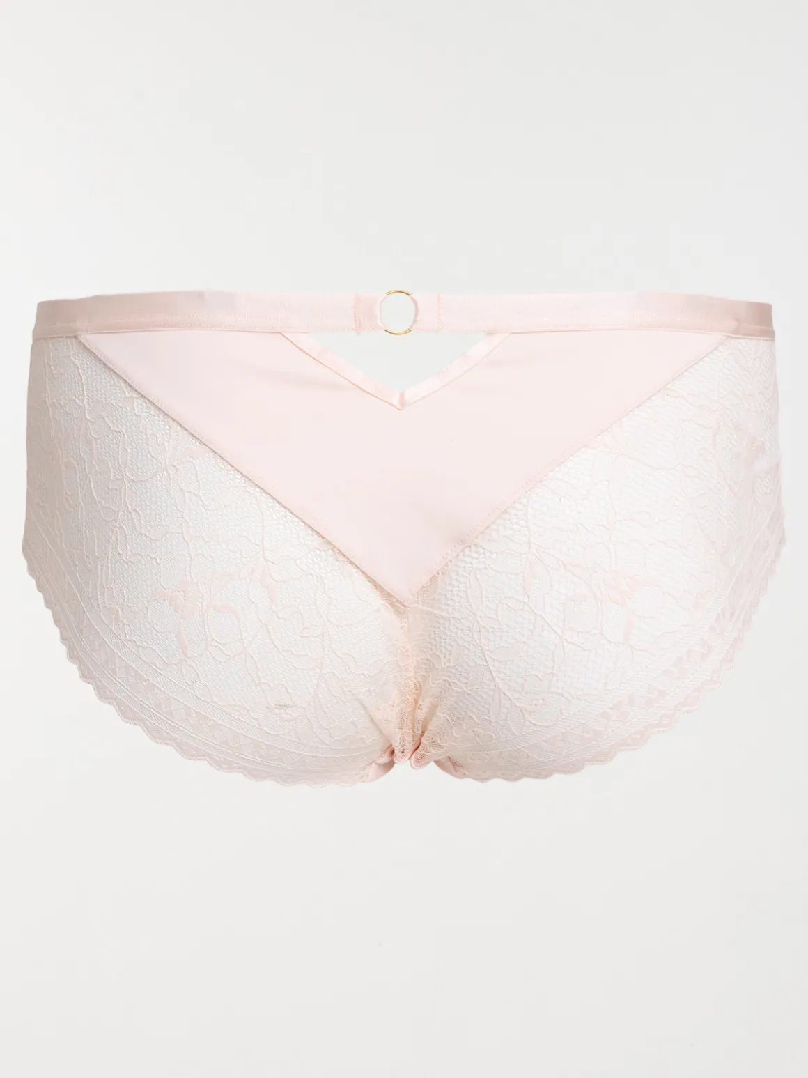 Shorty rose poudré femme (46-52)